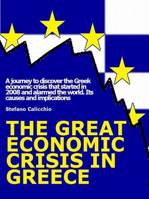 cover image of The great economic crisis in Greece